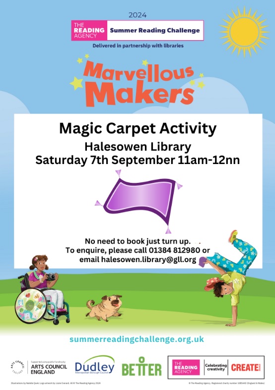 Halesowen Library - Magic Carpet Activity